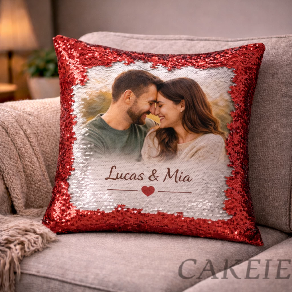 Sequin Cushion